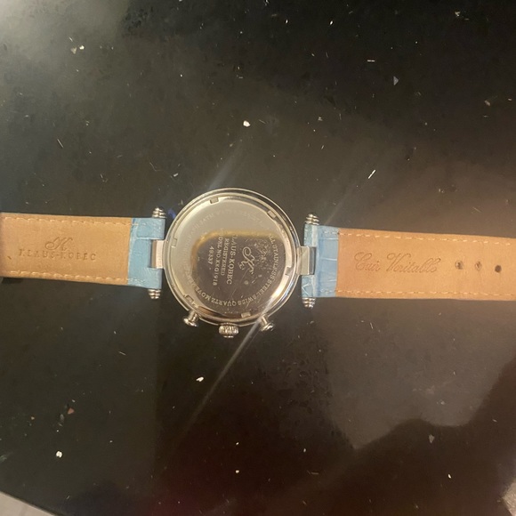 Klaus Kobec watch with diamond dial detail - Picture 4 of 5